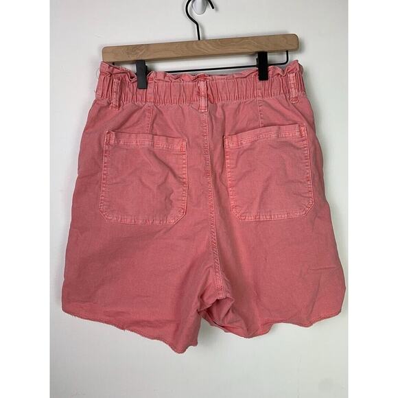 Universal Thread Womens Pink High-Rise Elastic Waist Shorts Size M - Picture 2 of 5